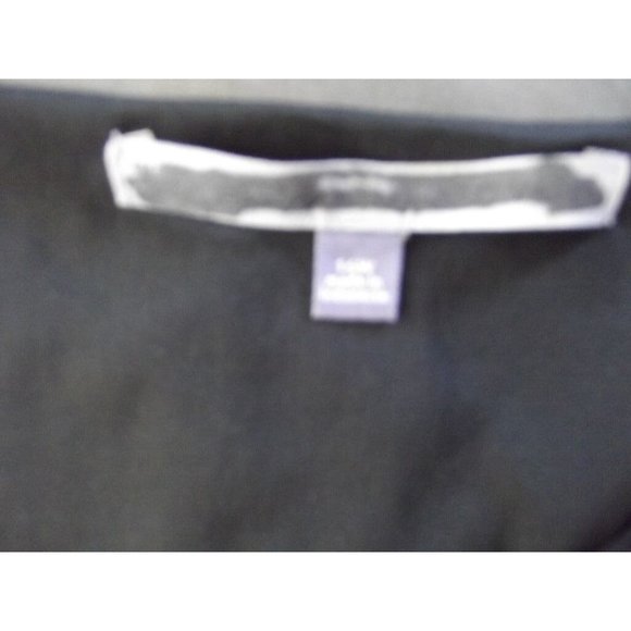 Luxe by Carmen Woman 16W Orange Black Knit Asymmetrical Hem Midi Sheath Dress - Picture 6 of 8